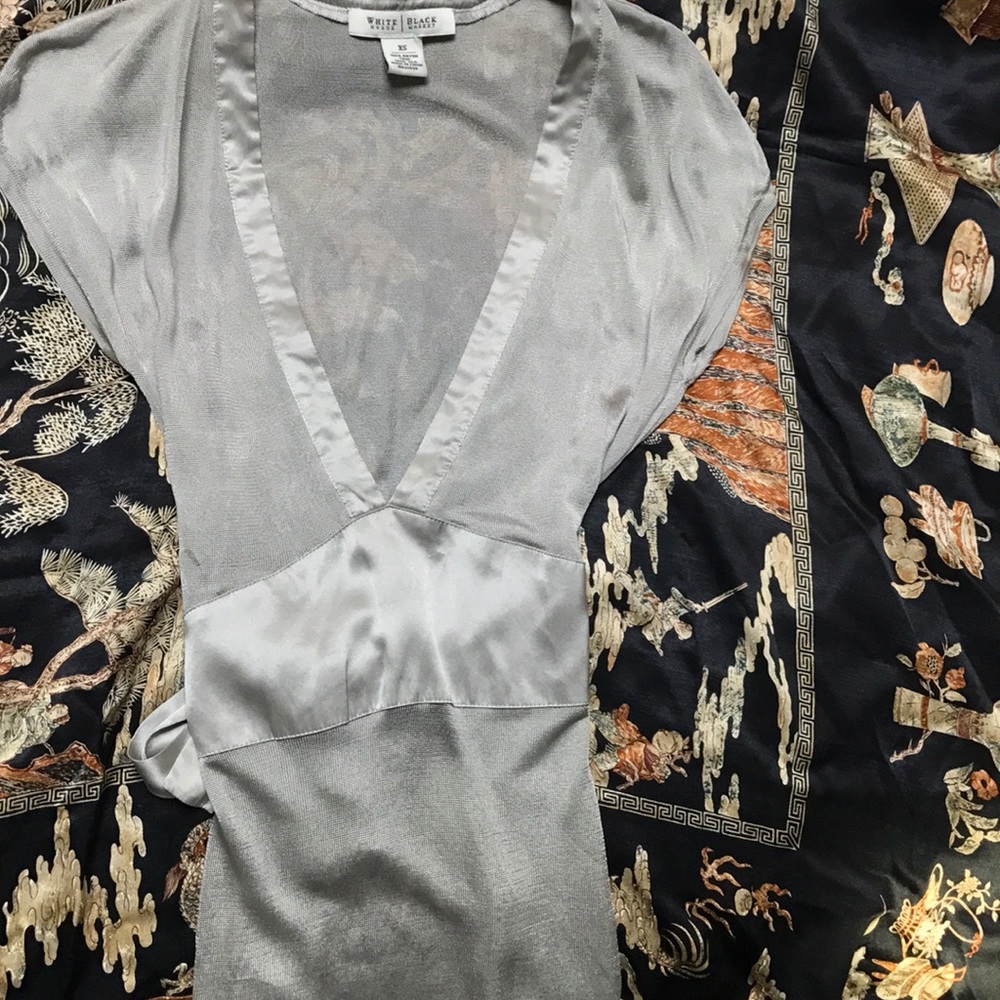 White House Black Market Silk Top